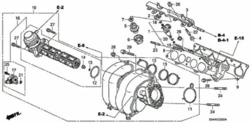 17120 - PPA - A01 Valve 17120 - PPA - A01 Rotary HONDA GENUINE Assembly 2002 - 2006 ACURA RSX OEM CR - V - Cerol Auto