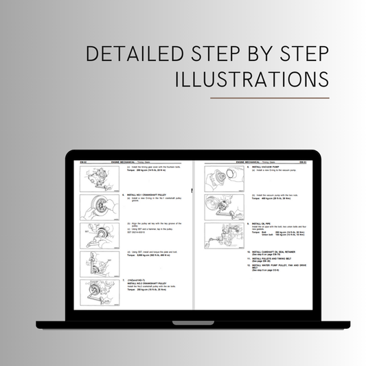 Mitsubishi 4D6 Engine Service Repair Workshop Manual