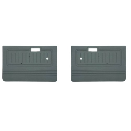 Genuine Door Trim Grey Set LH RH Toyota LandCruiser 40 Series 1974 - 1984 - Cerol Auto