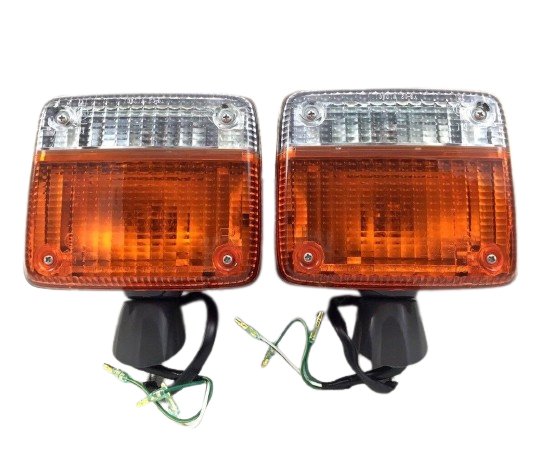 Genuine Toyota LandCruiser FJ40 BJ46 BJ45 Front RH LH Turn Signal Lamp Light Set - Cerol Auto