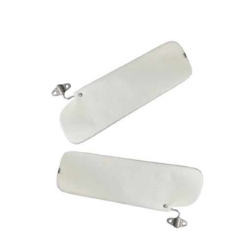 GENUINE Toyota LandCruiser FJ40 FJ45 FJ43 Right Left Set Sun Visor Ivory - Cerol Auto