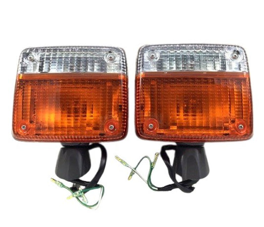 Genuine Toyota LandCruiser HJ47 Front RH LH Turn Signal Lamp Light Set - Cerol Auto