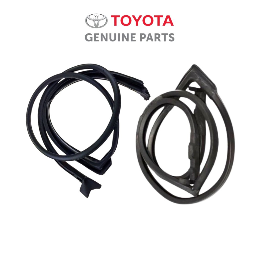 GENUINE Toyota LandCruiser HZJ 75 78 Barn Doors Weatherstrip Seal Rubber Set - Cerol Auto