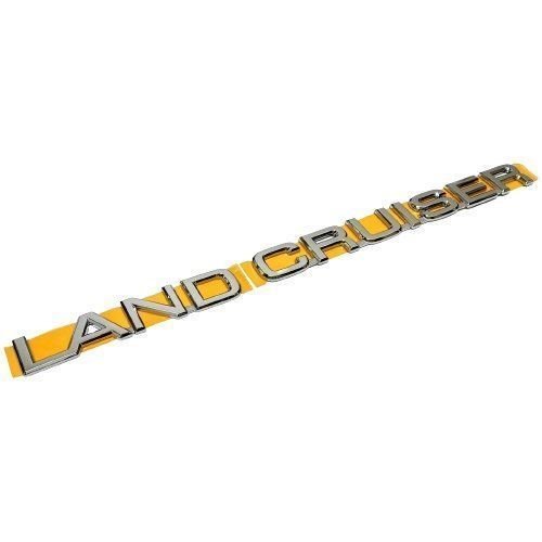 LandCruiser 105 Series HZJ FZJ LAND CRUISER Badge Emblem Plate Tailgate Genuine - Cerol Auto