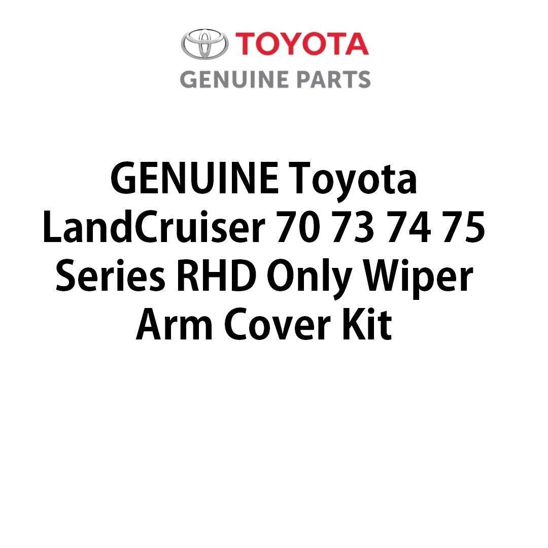 OEM Toyota LandCruiser 70 73 74 75 Series RHD Only Wiper Arm Cover Kit - Cerol Auto