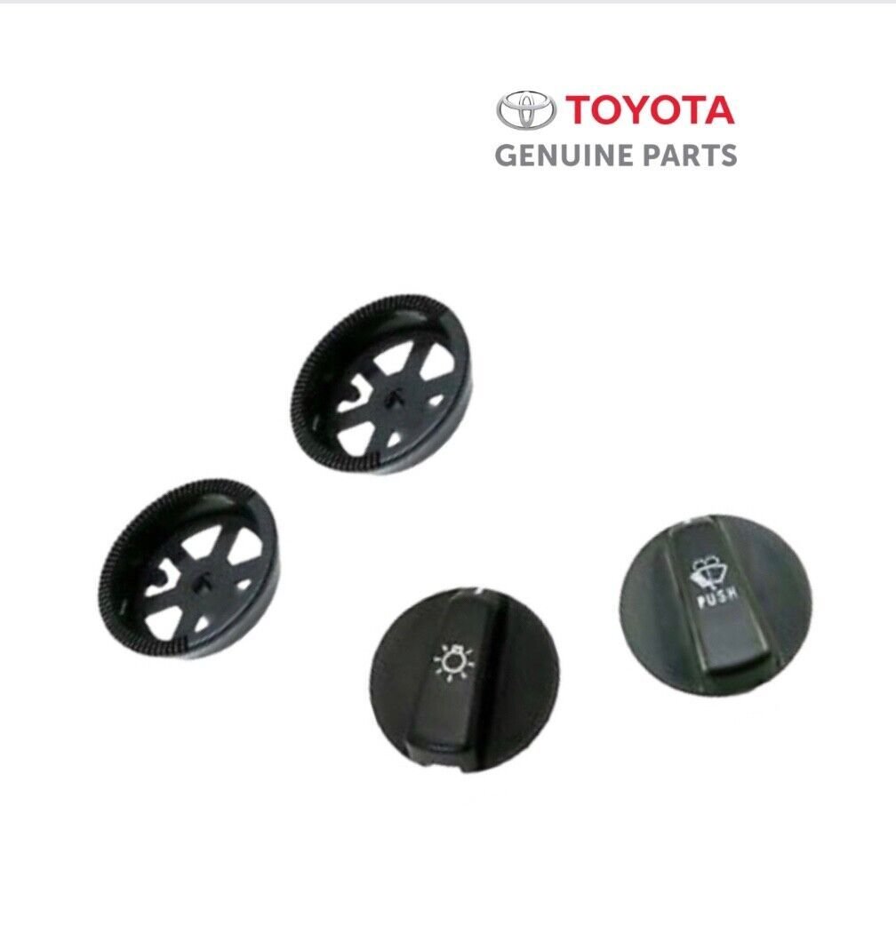 TOYOTA AE86 LEVIN TRUENO Genuine Wiper & Light Control Knob Switch Set OEM Parts - Cerol Auto