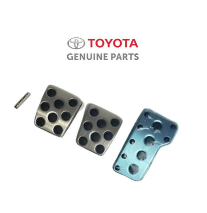 TOYOTA MR2 SW20 SW21 Genuine MT 5-Speed Aluminum Pedal With Pin Set OEM Parts - Cerol Auto